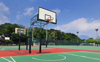Встановлення міні-баскетбольної площадки на території Червоноградської загальноосвітньої школи І ступеня №11